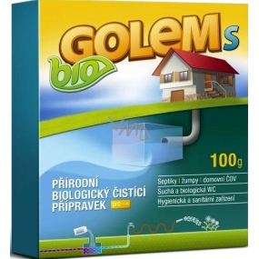 Bio Golem S přírodní biologický přípravek do septiků a žump 100 g