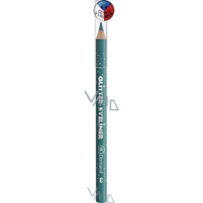 Dermacol Glitter Eyeliner tužka na oči se třpytkami 03 tyrkysová 1,17 g