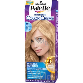 Schwarzkopf Palette Intensive Color Creme barva na vlasy odstín B9 Teplý platinově plavý