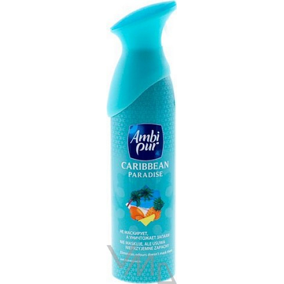 Ambi Pur Caribbean Paradise osvěžovač vzduchu sprej 300 ml