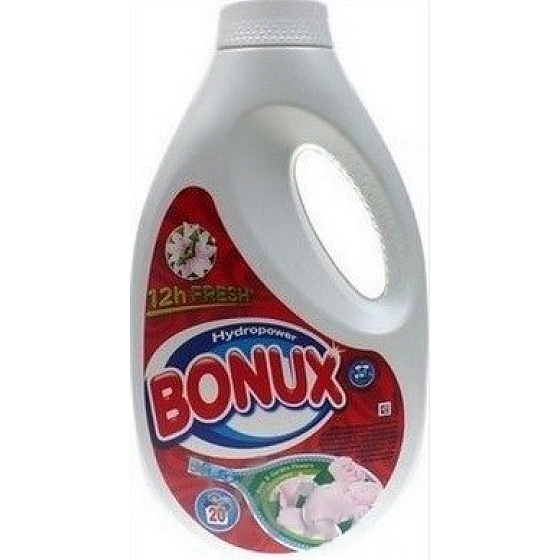 Bonux Natura Rose & Garden Flowers tekutý prací gel 1,5 l