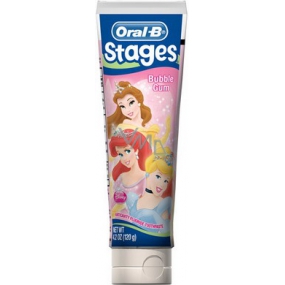 Oral-B Stages Disney Princezny 6+ let Zubní pasta pro děti 75 ml