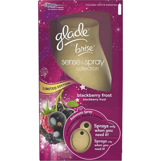 Glade Sense & Spray Blackberry Frost automatický osvěžovač vzduchu 18 ml sprej