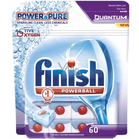 Finish Quantum Power & Pure tabletty do myčky 60 kusů