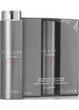 Chanel Allure Homme Sport Eau Extréme parfémovaná voda komplet pro muže 2 x 20 ml + 1 x rozprašovač 20 ml