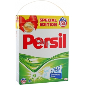 Persil ColdZyme Expert prací prášek na bílé prádlo krabice 50 dávek 3,5 kg