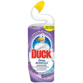 Duck 5v1 Lavender Wc tekutý čistič s levandulovou vůní 750 ml