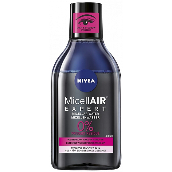 Nivea Expert expertní micelární voda na odličování dlouhotrvajícího a voděodolného make-upu 400 ml