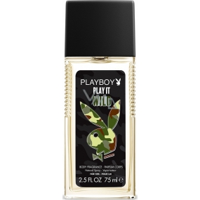 Playboy Play It Wild for Him parfémovaný deodorant sklo pro muže 75 ml Tester
