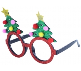 Brýle vánoční strom