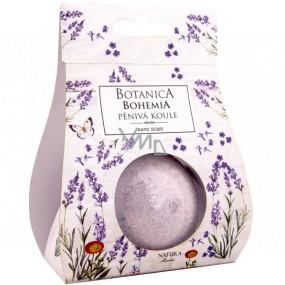 Bohemia Gifts Botanica Levandule šumivá pěnivá koule v odnosném obalu 100 g