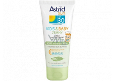 Astrid Sun Kids & Baby OF30 jemný krém na opalování 100 ml