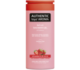 Authentic Toya Aroma Strawberry & Mint aromatický sprchový gel 400 ml