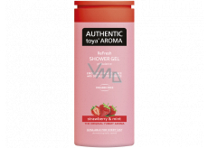 Authentic Toya Aroma Strawberry & Mint aromatický sprchový gel 400 ml