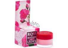 Rose of Bulgaria Balzám na rty s růžovou vodou 5 ml