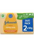 Johnsons Baby Med toaletní mýdlo pro děti 2 x 90 g, duopack