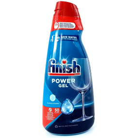 Finish Power Gel gelový čisticí prostředek na myčku 50 dávek 1000 ml