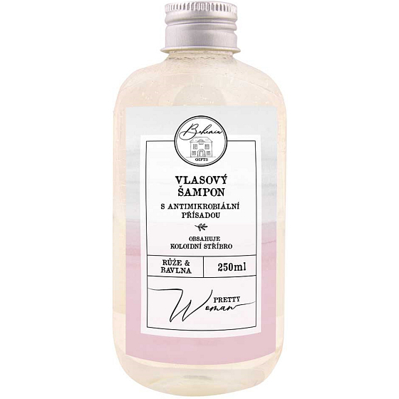 Bohemia Gifts Pretty Woman šampon na vlasy s antimikrobiální přísadou 250 ml