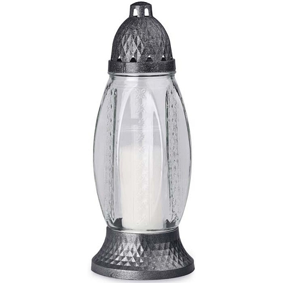 Bolsius Lampa skleněná 29 cm 120 g mix barev