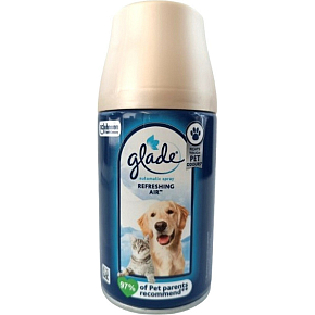 Glade Refreshing Air mazlíčci automatický osvěžovač vzduchu náhradní náplň sprej 269 ml