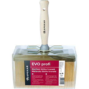 Spokar Evo Profi hranatá malířksá štětka, 180 × 80 mm