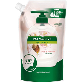 Palmolive Naturals Milk & Almond tekuté mýdlo náhradní náplň 500 ml