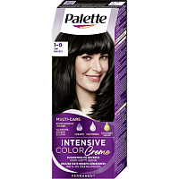 Schwarzkopf Palette Intensive Color Creme, barva na vlasy, N1 černá, 50 ml