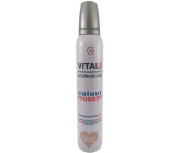 Vitale Exclusively Professional barvící pěnové tužidlo s vitaminem E Pearl Beige - Perleťově béžová 200 ml