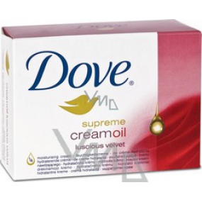 Dove Luscious Velvet zkrášlující toaletní mýdlo s olejem Svůdný samet 100 g
