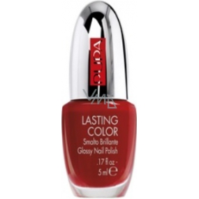 Pupa Lasting Color lak na nehty 602 Red 5 ml