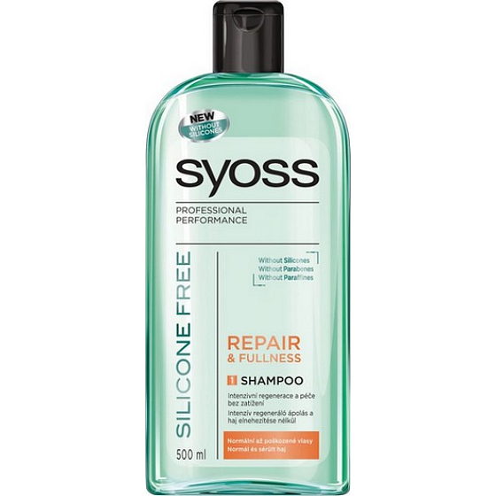 Syoss Repair & Fullness Silicone Free bez silikonů šampon na vlasy 500 ml