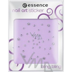 Essence Nail Art Sticker nálepky na nehty 02 Bling Bling 1 aršík