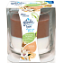 Glade by Brise 2v1 Sandalwood and Vanilla vonná svíčka ve skle, doba hoření až 30 hodin 135 g