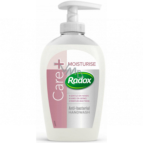Radox Care & Moisture hydratační antibakteriální tekuté mýdlo dávkovač 250 ml