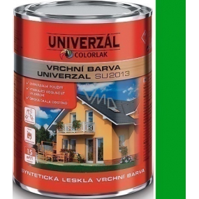 Colorlak Univerzal SU2013 syntetická lesklá vrchní barva Zelená světlá 0,6 l