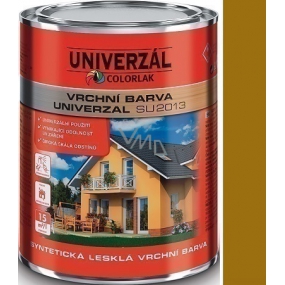 Colorlak Univerzal SU2013 syntetická lesklá vrchní barva Okrová světlá 0,6 l