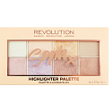 Makeup Revolution Soph Highlighter paletka rozjasňovačů 8 x 2 g