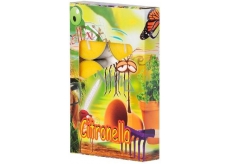 Adpal Citronella repelentní vonné čajové svíčky proti komárům 6 kusů