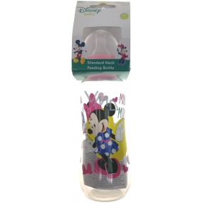 Disney Baby Minnie kojenecká láhev pro děti od 0 měsíců 250 ml