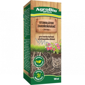 AgroBio Stimulátor zakořeňování Inporo pro tvorbu kořenů a kořenového vlášení 100 ml