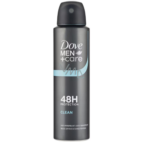 Dove Men +Care Clean antiperspirant deodorant sprej pro muže 150 ml