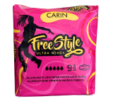 Carin Ultra Wings Free Style hygienické vložky 9 kusů