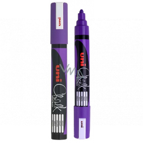 Uni Mitsubishi Chalk Marker křídový popisovač fialový 1,8-2,5 mm, PWE-5M