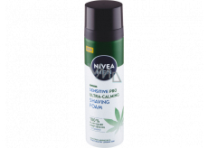 Nivea Men Sensitive Pro pěna na holení s konopím pro muže 200 ml