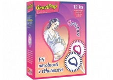 VitaHarmony GraviPop Lízátková úleva na nevolnost v těhotenství doplněk stravy 12 kusů