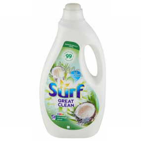 Surf Coconut Splash prací gel na barevné prádlo 20 dávek 1000 ml