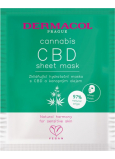 Dermacol Cannabis textilní pleťová maska s CBD