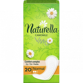 Naturella Normal intimní vložky s heřmánkem 20 kusů