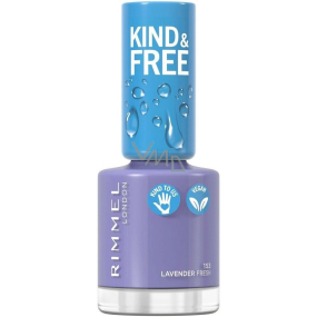 Rimmel London Kind & Free lak na nehty 153 Lavender Fresh 8 ml