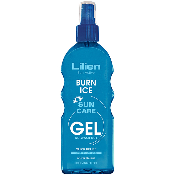 Lilien Sun Active Burn Relief Ice chladivý gel po opalování 200 ml